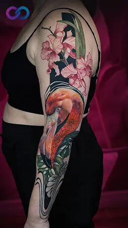Jay Freestyle tattoo detail